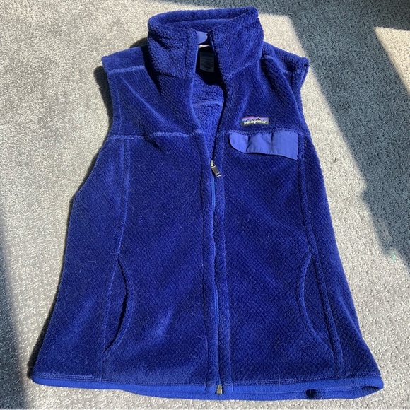 Patagonia Jackets & Blazers - Women's Blue Fleece Vest